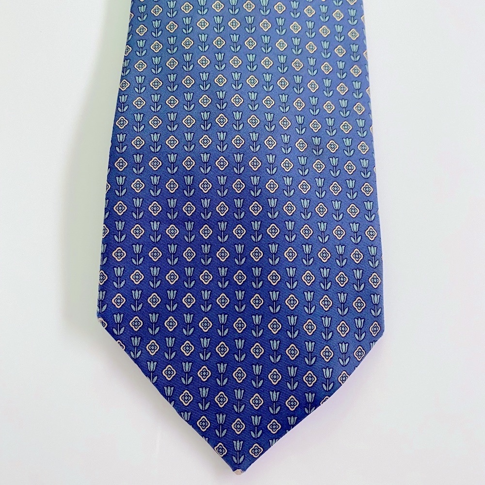 Men’s | Silk Neck Tie | Roxy Ties | Blue & Green